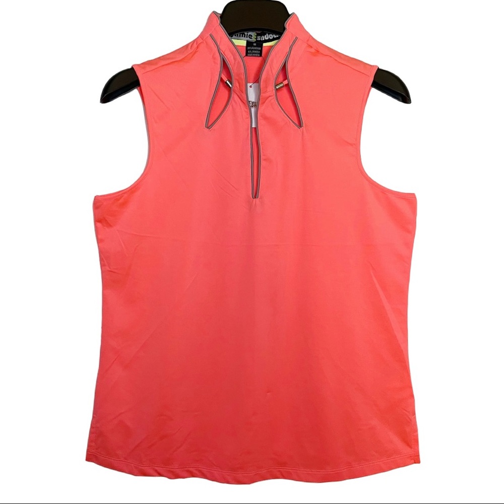Jamie Sadock Women's Sleeveless Golf Polo Shirt M